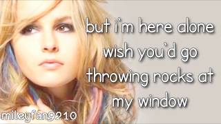 Bridgit Mendler - Rocks At My Window LYRICS (Hello my name is... ALBUM)