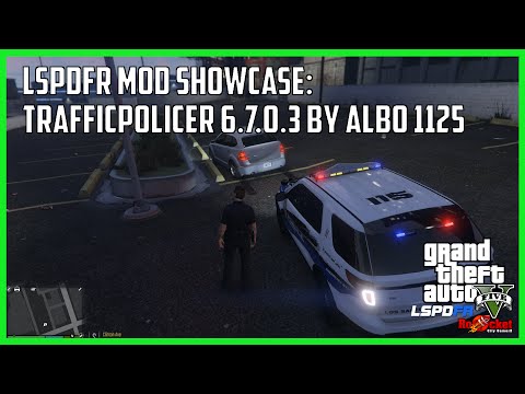 GTA V LSPDFR - Mod Showcase - TrafficPolicer 6.7.0.3 by Albo1125