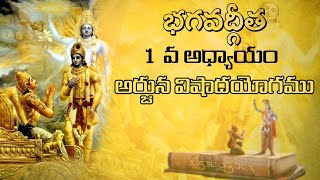 భగవద్గీత - అధ్యాయం 1: అర్జున విషాద యోగం | Bhagavad Gita in Telugu | Sri Krishna | Chapter-1