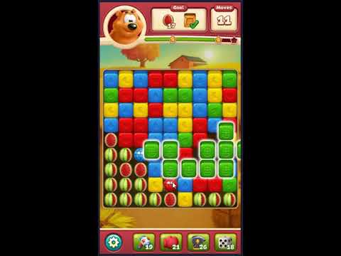 Toon Blast Level 1763 - NO BOOSTERS 🐻🐺🐱 | SKILLGAMING ✔️