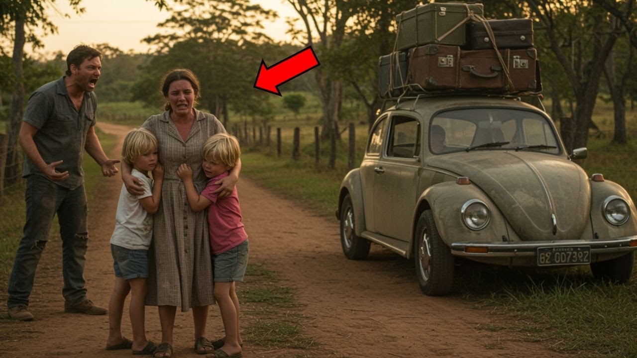 Ela foi escorraçada pelo marido com gêmeos pequenos. 10 anos depois, veio uma surpresa surpreendente