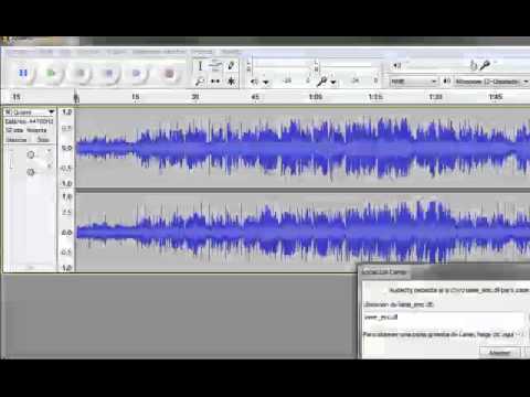 Tutorial Audacity guardar mp3