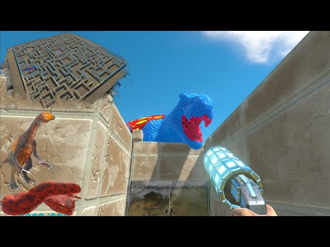 Survive In The Labyrinth Of Dinosaurs - Animal Revolt Battle Simulator ARBS