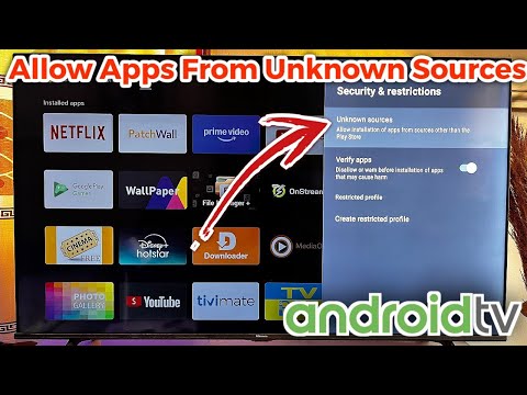 Android TV: How to Allow Apps from Unknown Sources