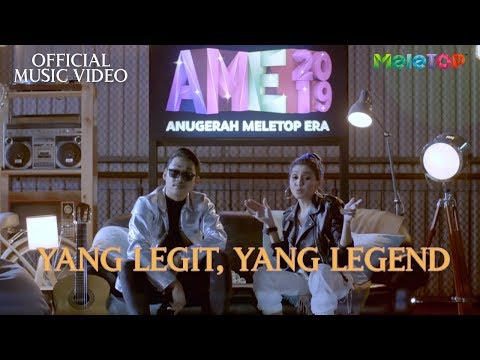 [OFFICIAL MV ] Yang Legit , Yang Legend - Hael Husaini ft Zizi Kirana | Anugerah MeleTOP Era 2019
