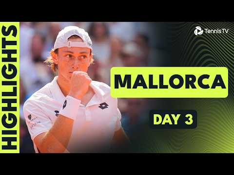 Buse Takes on Tsitsipas, Dimitrov vs Polmans  & More🔥 | Mallorca 2026 Highlights Day 3