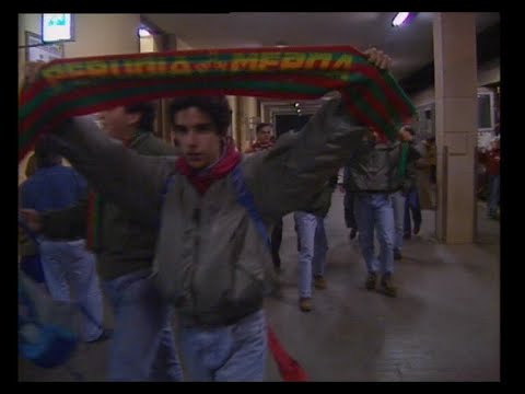 La Ternana vince a Perugia 1-0 treno carico di tifosi torna a Terni, la festa ha inizio, era il 1991