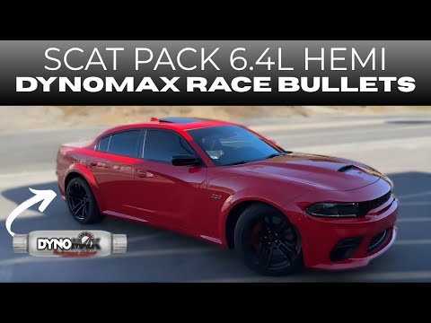 2024 Dodge Charger Scat Pack 6.4L HEMI V8 w/ Dynomax Race Bullets!