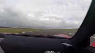 preview picture of video 'Ferrari 458 Speciale - 300 km/h - Karup Airport'