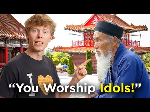 Preaching the Gospel to a Chinese Monk!