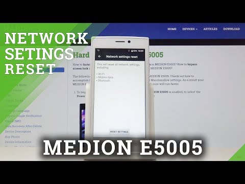 How to Reset Network Settings in MEDION E5005 - Fix Wi-Fi Connection