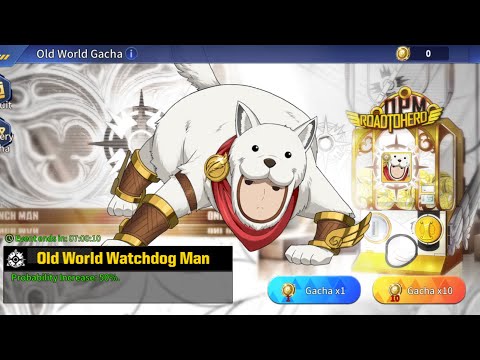 Old world watch dog man update recap! (One punch man road to hero 2.0)
