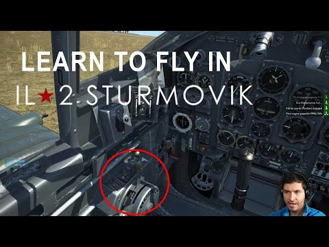 How to fly airplanes in IL2 Sturmovik | RPM, Mixture, flaps, etc.