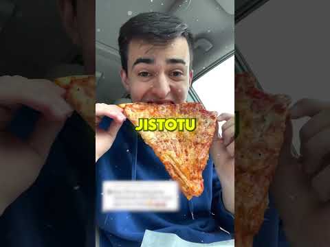 JEDL PIZZU OBRÁCENĚ kvůli TESLE! 🍕😲 (@foodthewrongway/TT)