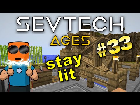 Minecraft - Stoked kiln, bellows, hibachi - SevTech Ages #33