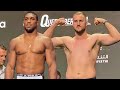 Anthony Joshua vs. Otto Wallin • FULL WEIGH IN & FACE OFF • Day of Reckoning