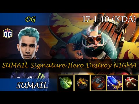 SUMAIL [GYROCOPTER] Signature Hero Destroy NIGMA MIRACLE Dota 2