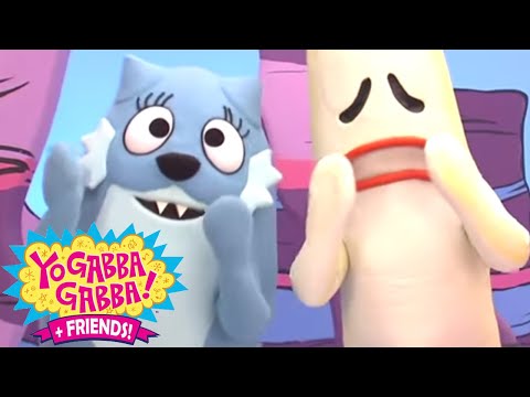 Yo Gabba Gabba! Full Episodes HD - Up and Down | Freeze Game | Follow the Oskie Bugs | kids songs