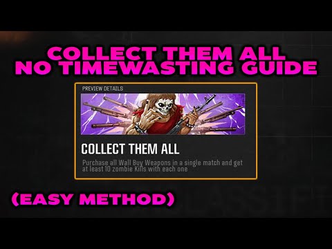 "Collect Them All" Challenge Guide - No Timewasting