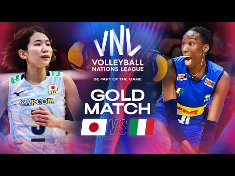 Gold Match - Japan 🇯🇵 vs. Italy 🇮🇹 | VNL 2024 - Full Match