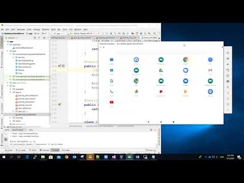 Android Master/Detail template - A School Info. app / part-9 remove item-Id