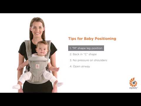 Ergobaby Omni 360 Carrier | Front Outward Carry Position with H straps