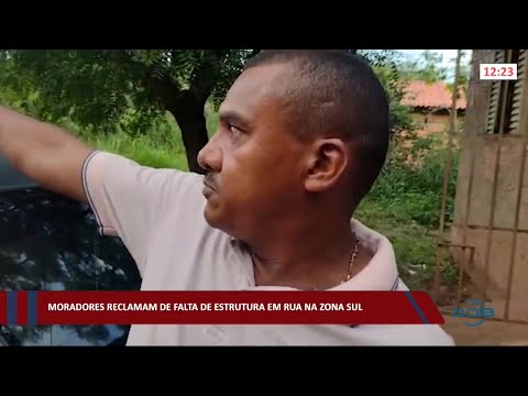 Moradores reclamam de falta de estrutura em rua na zona sul 04 03 2022