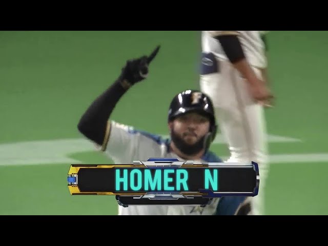 【8回裏】代打ズバリ!! ファイターズ・R.ロドリゲス 起死回生の同点ホームラン!! 2021年10月3日 北海道日本ハムファイターズ 対 埼玉西武ライオンズ