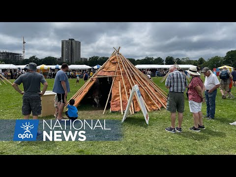 Lighting of sacred fire signals start of the North American Indigenous Games | APTN News
