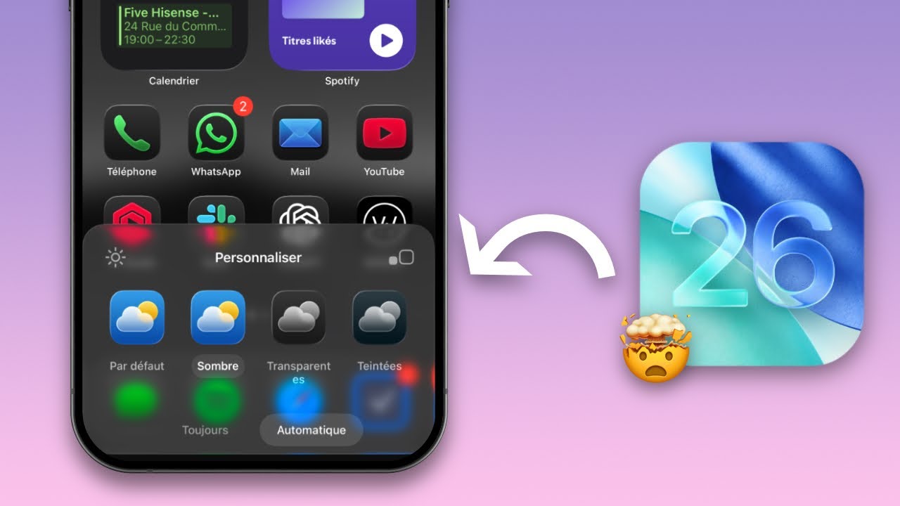 iOS 26 : 130 Nouveautés et Changements !