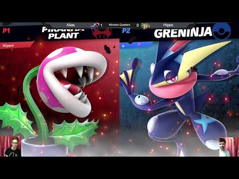 USK10 Winners Quarters - Alias (Greninja) vs Hippo (Pokemon Trainer, Piranha Plant) - Smash Ultimate