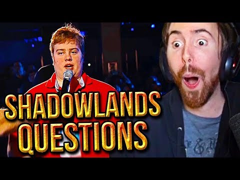 Asmongold's Shadowlands Q&A BINGO - Blizzcon 2019 (ft. Red Shirt Guy Question)
