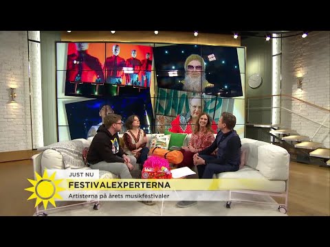 Sommarens festivaler - artisterna du inte får missa - Nyhetsmorgon (TV4)