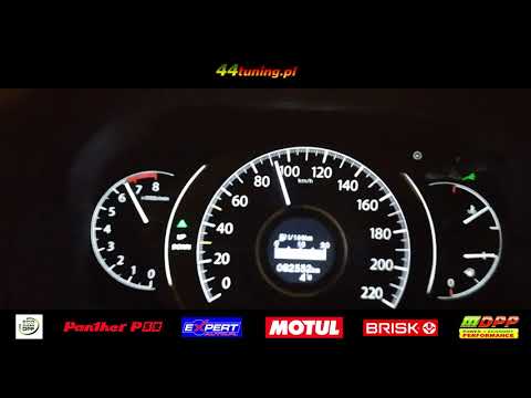 44tuning.pl przyspieszenie 0-135 km/h Honda CRV 2.0 benzyna 150 KM 15-20 KM więcej - nie chip tuning