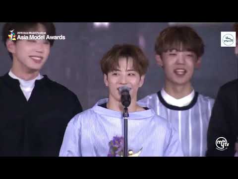 [ENG SUB] 180506 UNB New Star Winning Speech @ Asia Model Awards