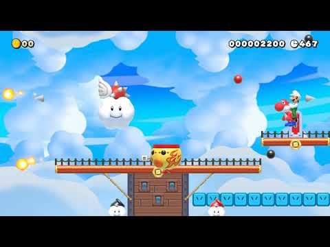 Super Mario Maker 2 Level Showcase: Custom Boss Rush 2