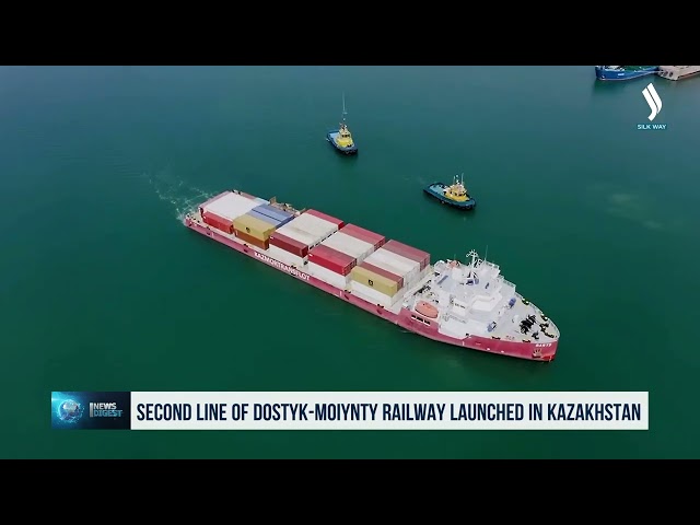 Second line of Dostyk-Moiynty railway launched in Kazakhstan