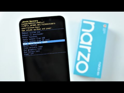 Realme Narzo 50i Hard Reset and Format, Password Unlocking