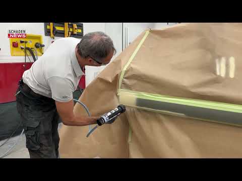 Sika Praxis-Tipp: Dichtnähte und Strukturen im Reparaturprozess nachstellen – so geht’s