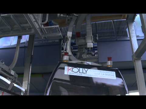 Bartholet Seilbahnen - Ausgaragierung Kuppelbare TPM La Berra