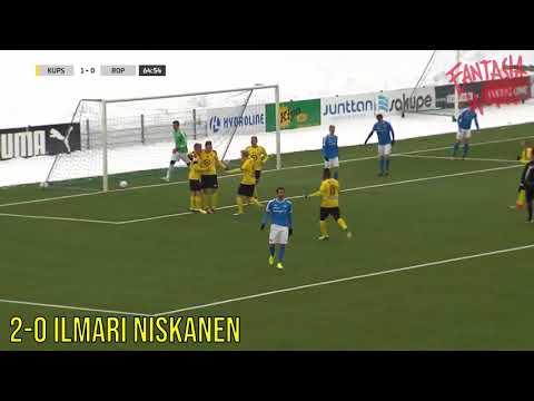 OTTELUKOOSTE: KuPS - RoPS 2-0