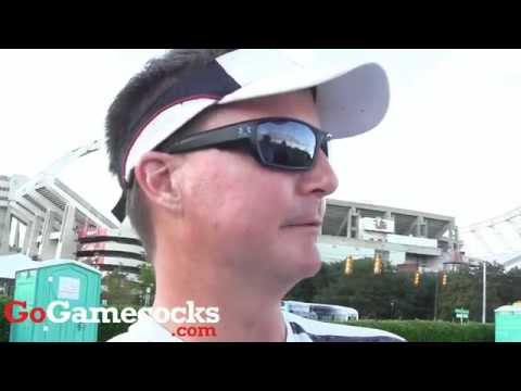 G.A. Mangus after Oct. 15 Gamecocks practice