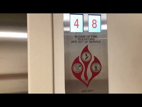 MODDED - Schindler (Haughton) 6400 service elevators 3/4 - UPMC Montefiore - Oakland, Pittsburgh, PA