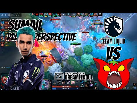 Sumail [Leshrac] Player perspective Team Liquid vs Hellbear Smashers - DreamLeague Season 15 DPC