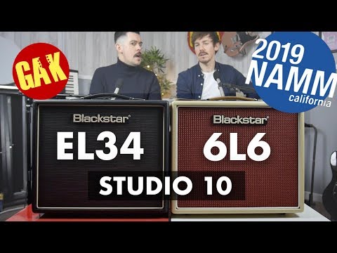 NAMM 2019 | Blackstar Studio 10 Amps | EL34 // 6L6