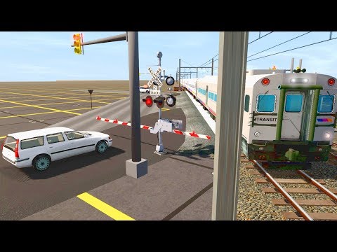 Trainz Railfanning Sneak Peek: Red Bank, NJ Transit Station, North Jersey Coast Line, Grade Crossing