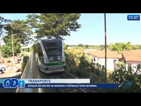 Estação do Metrí´ da Matinha é entregue após reforma 28 06 2021