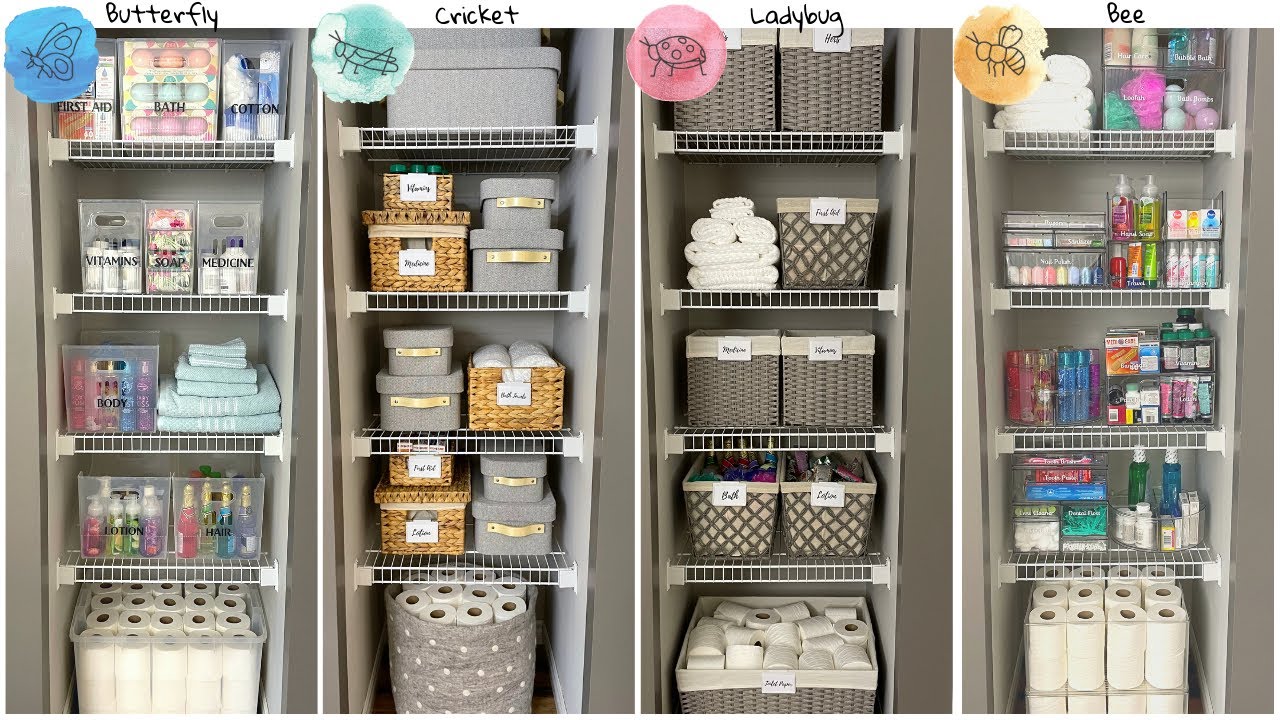 *NEW* What style fits you best? - One Closet Organized Four Different Ways