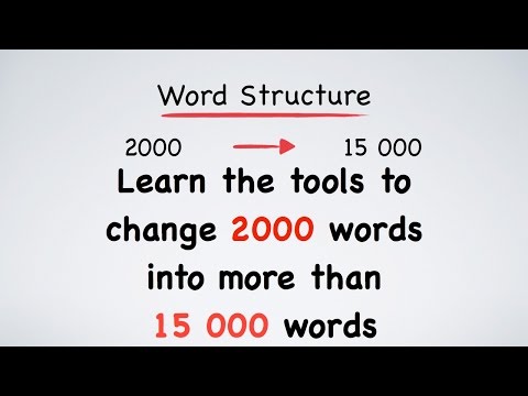 English Vocabulary: Roots, Prefixes and Suffixes