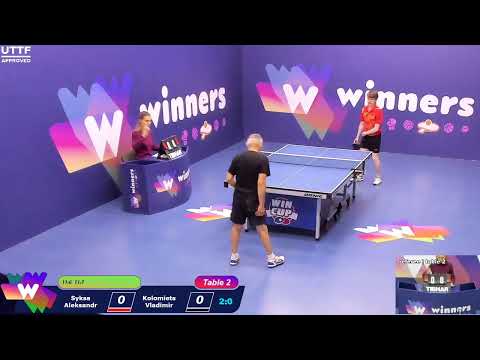 WINners CUP table 2  24.09 Syksa Aleksandr - Kolomiets Vladimir  12:30